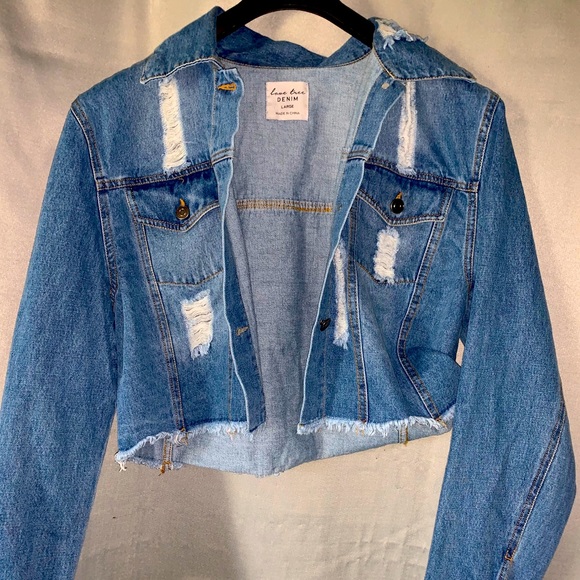 Love Tree Jackets & Blazers - jean jacket